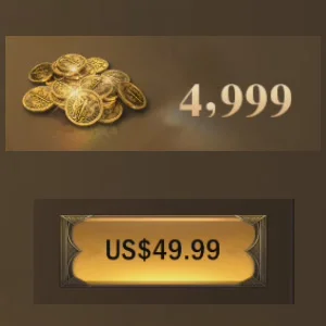Pièces d'or 4999