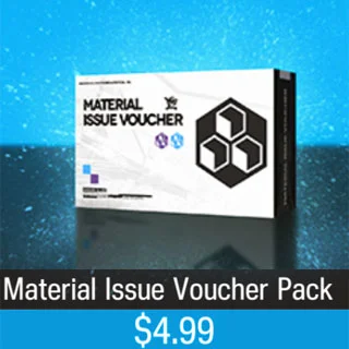 Pack de Coupons de Matériaux